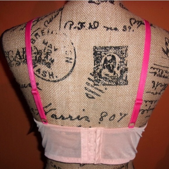 Youmita Coral Floral Embroidery Longline 34B Bra NWT - Picture 9 of 9